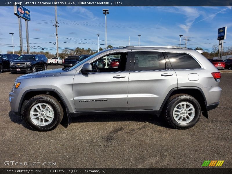 Billet Silver Metallic / Black 2020 Jeep Grand Cherokee Laredo E 4x4