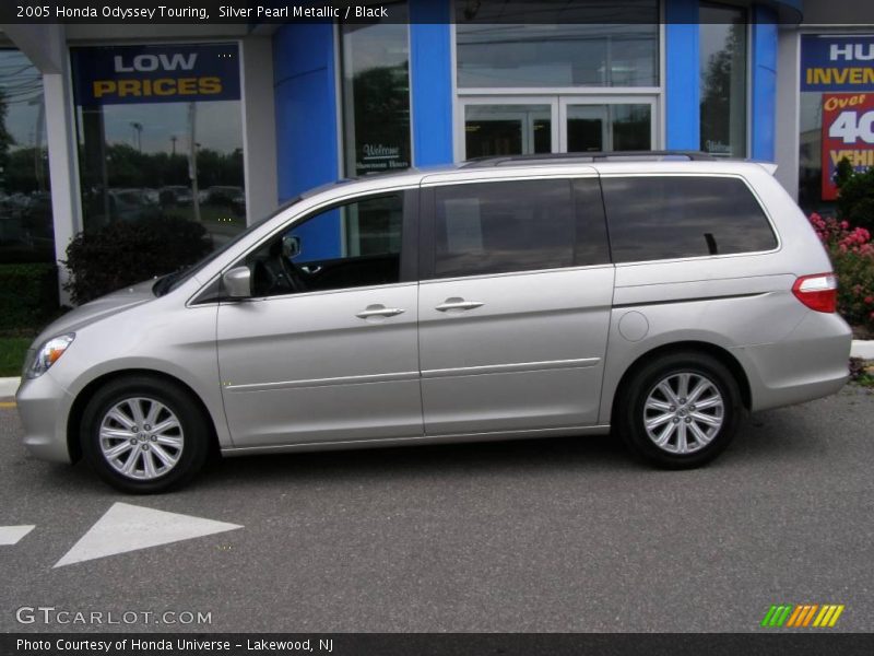 Silver Pearl Metallic / Black 2005 Honda Odyssey Touring