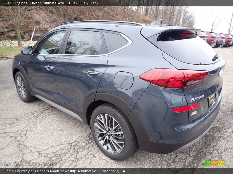 Dusk Blue / Black 2020 Hyundai Tucson Ultimate AWD