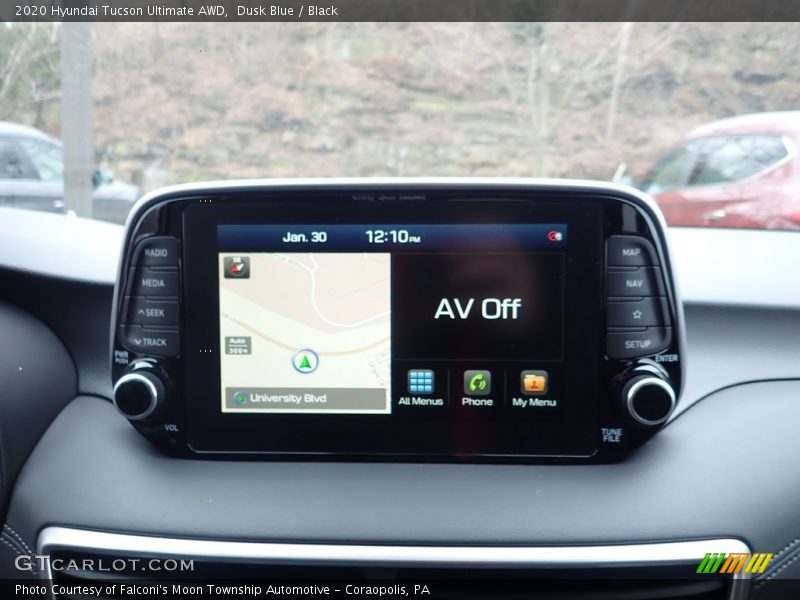Dusk Blue / Black 2020 Hyundai Tucson Ultimate AWD