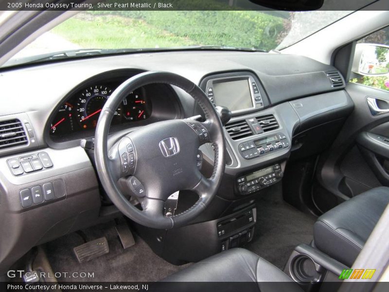 Silver Pearl Metallic / Black 2005 Honda Odyssey Touring