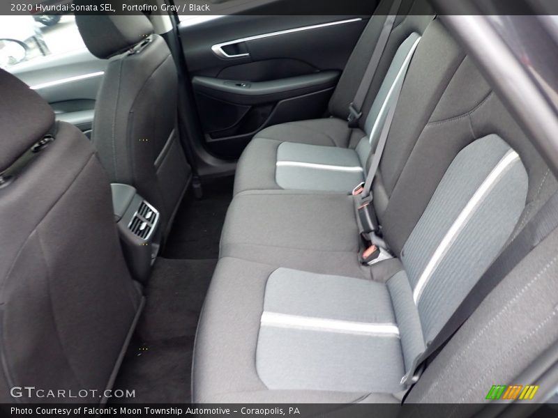 Rear Seat of 2020 Sonata SEL