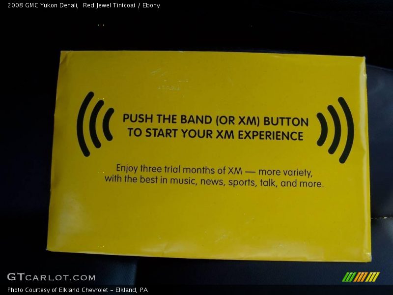 Red Jewel Tintcoat / Ebony 2008 GMC Yukon Denali