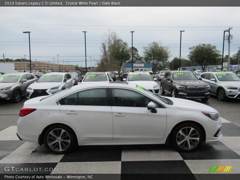 Crystal White Pearl / Slate Black 2019 Subaru Legacy 2.5i Limited