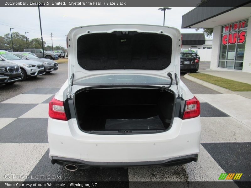 Crystal White Pearl / Slate Black 2019 Subaru Legacy 2.5i Limited