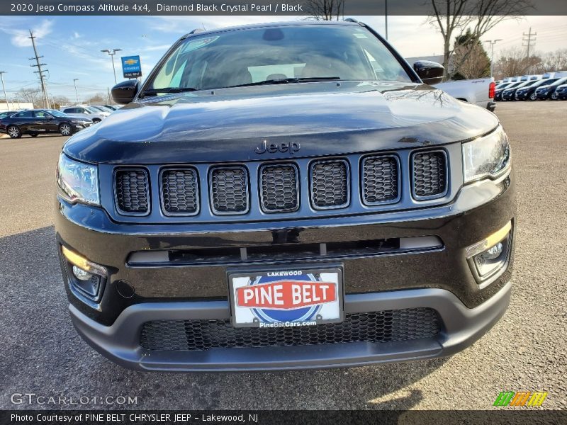 Diamond Black Crystal Pearl / Black 2020 Jeep Compass Altitude 4x4