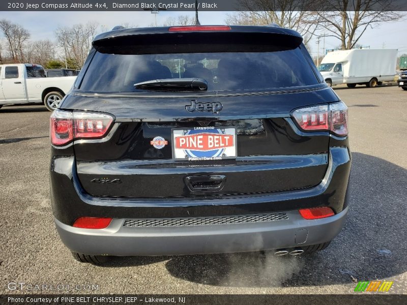 Diamond Black Crystal Pearl / Black 2020 Jeep Compass Altitude 4x4
