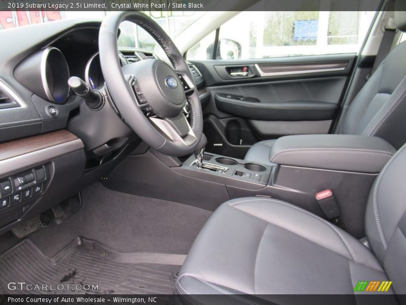 Crystal White Pearl / Slate Black 2019 Subaru Legacy 2.5i Limited
