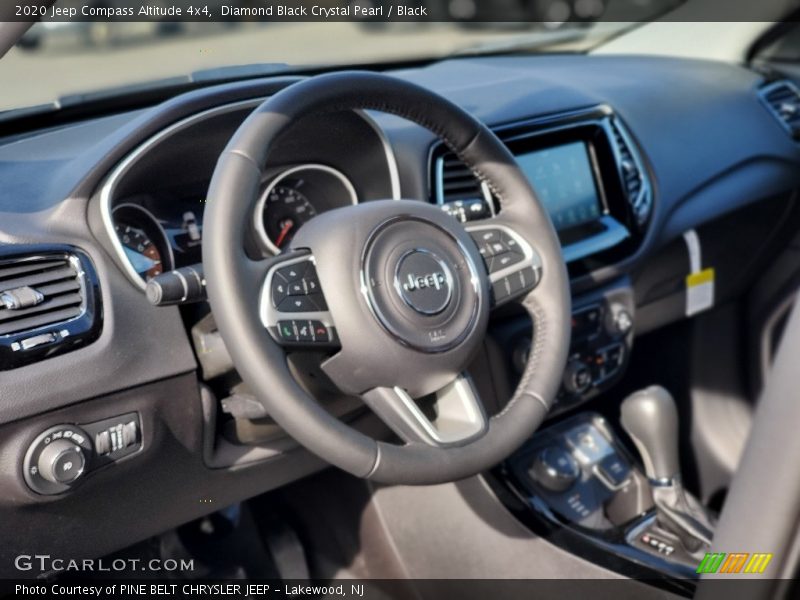 Diamond Black Crystal Pearl / Black 2020 Jeep Compass Altitude 4x4