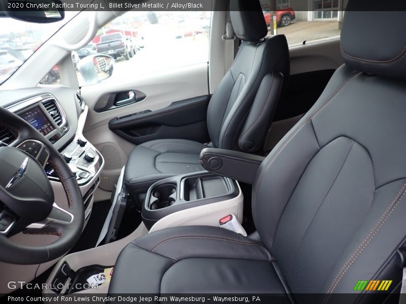 Front Seat of 2020 Pacifica Touring L