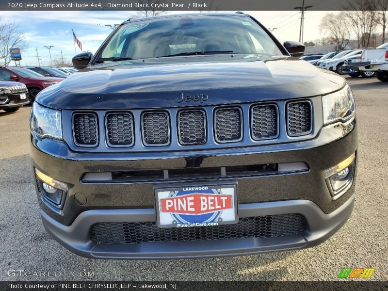 Diamond Black Crystal Pearl / Black 2020 Jeep Compass Altitude 4x4