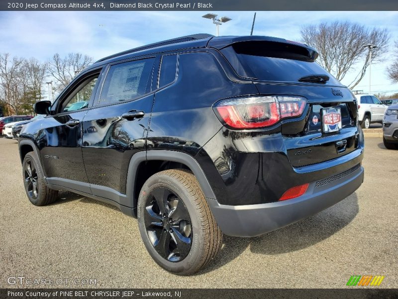 Diamond Black Crystal Pearl / Black 2020 Jeep Compass Altitude 4x4