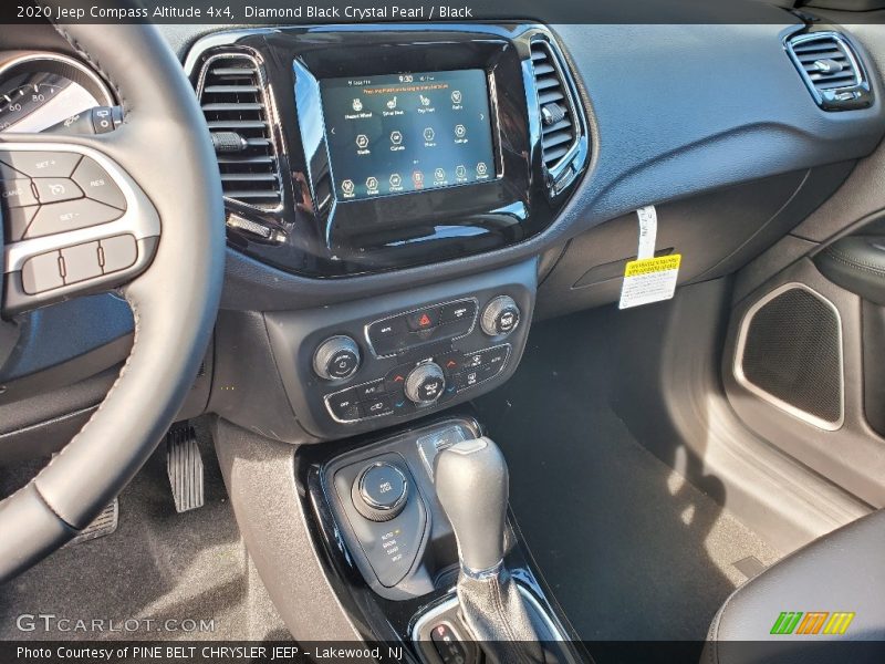 Diamond Black Crystal Pearl / Black 2020 Jeep Compass Altitude 4x4