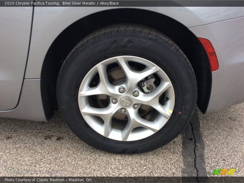 Billet Silver Metallic / Alloy/Black 2020 Chrysler Pacifica Touring