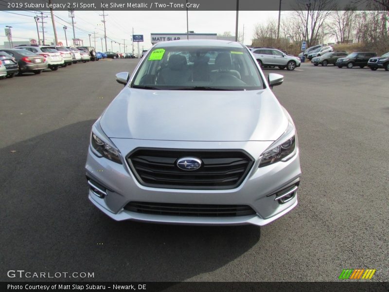 Ice Silver Metallic / Two-Tone Gray 2019 Subaru Legacy 2.5i Sport