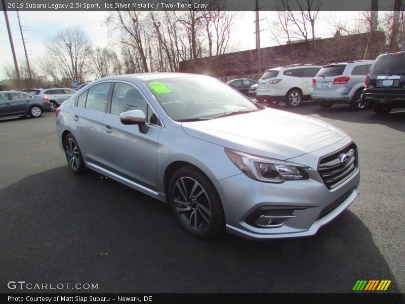 Ice Silver Metallic / Two-Tone Gray 2019 Subaru Legacy 2.5i Sport