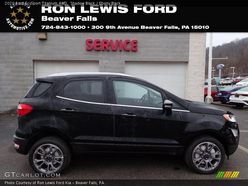 Shadow Black / Ebony Black 2020 Ford EcoSport Titanium 4WD