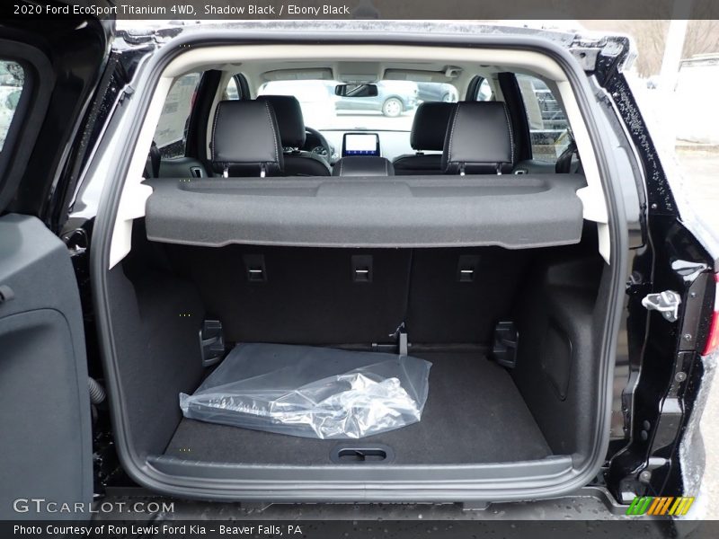 Shadow Black / Ebony Black 2020 Ford EcoSport Titanium 4WD