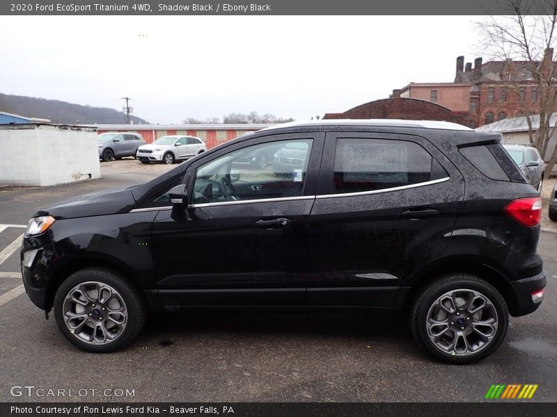 Shadow Black / Ebony Black 2020 Ford EcoSport Titanium 4WD