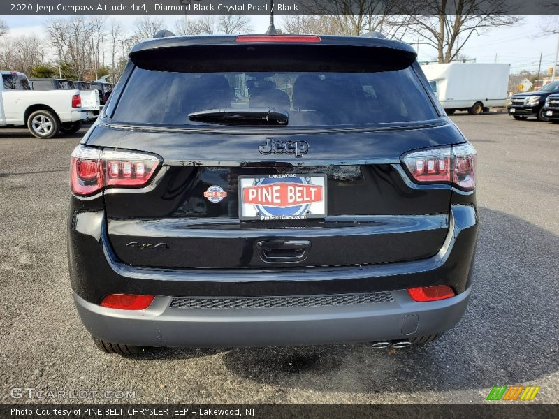Diamond Black Crystal Pearl / Black 2020 Jeep Compass Altitude 4x4