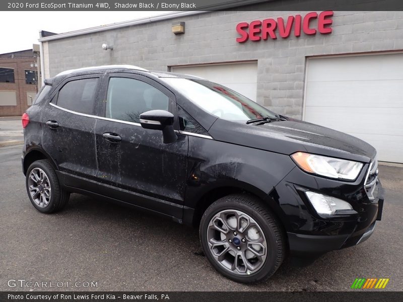 Shadow Black / Ebony Black 2020 Ford EcoSport Titanium 4WD