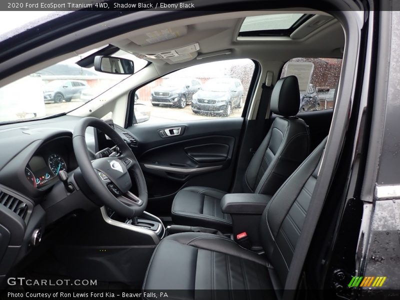 Shadow Black / Ebony Black 2020 Ford EcoSport Titanium 4WD