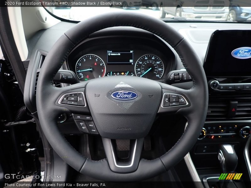 Shadow Black / Ebony Black 2020 Ford EcoSport Titanium 4WD