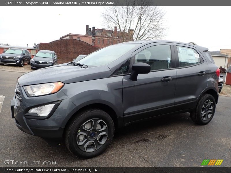 Front 3/4 View of 2020 EcoSport S 4WD