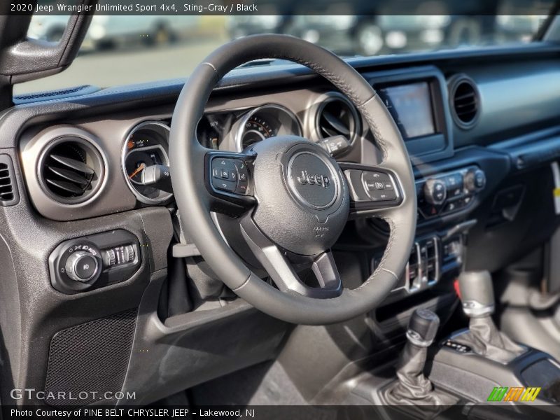 Sting-Gray / Black 2020 Jeep Wrangler Unlimited Sport 4x4