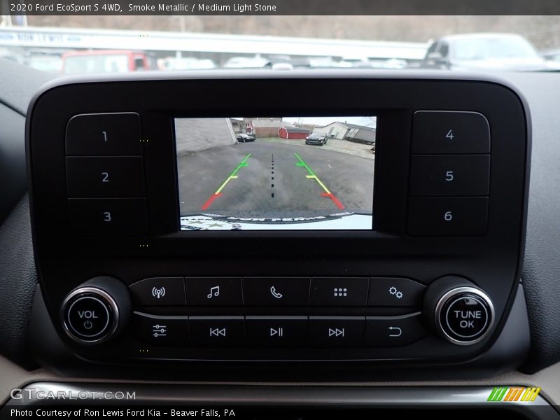 Smoke Metallic / Medium Light Stone 2020 Ford EcoSport S 4WD