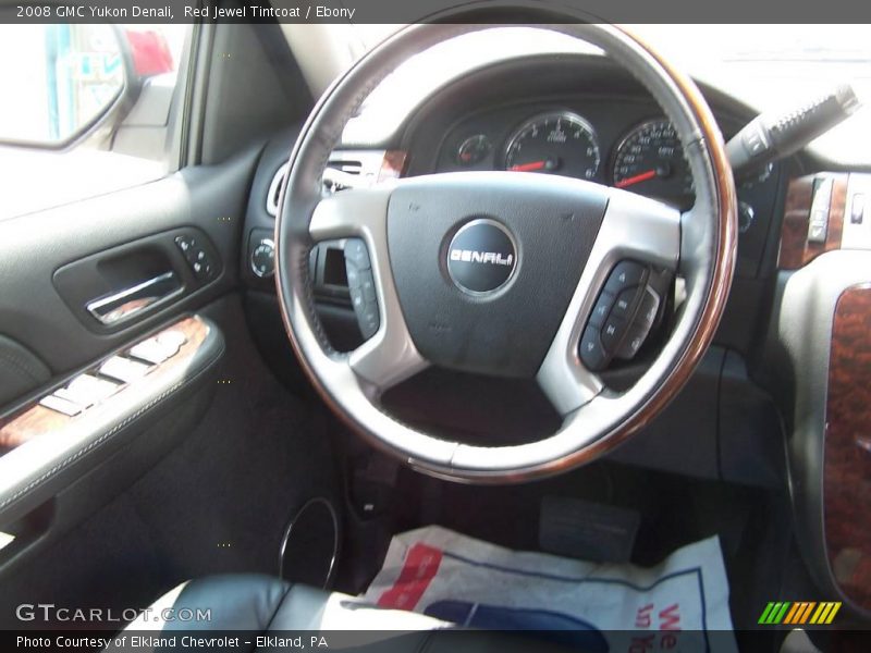 Red Jewel Tintcoat / Ebony 2008 GMC Yukon Denali
