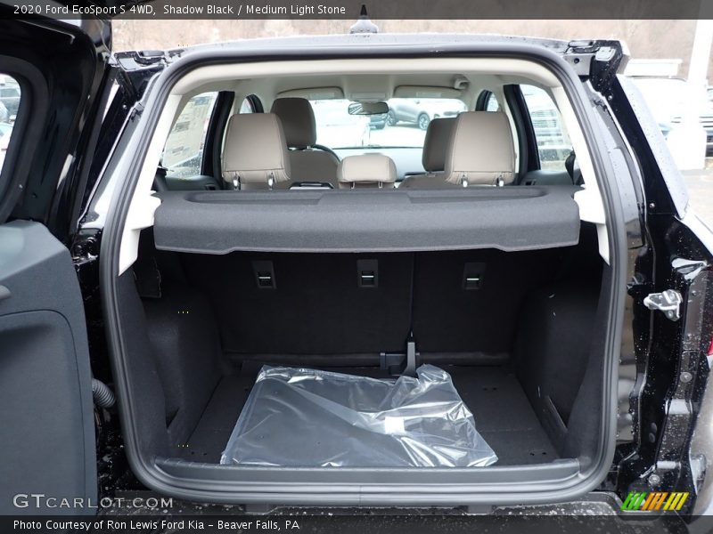 Shadow Black / Medium Light Stone 2020 Ford EcoSport S 4WD