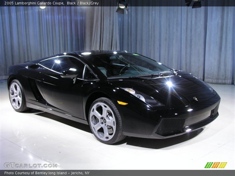 Black / Black/Grey 2005 Lamborghini Gallardo Coupe
