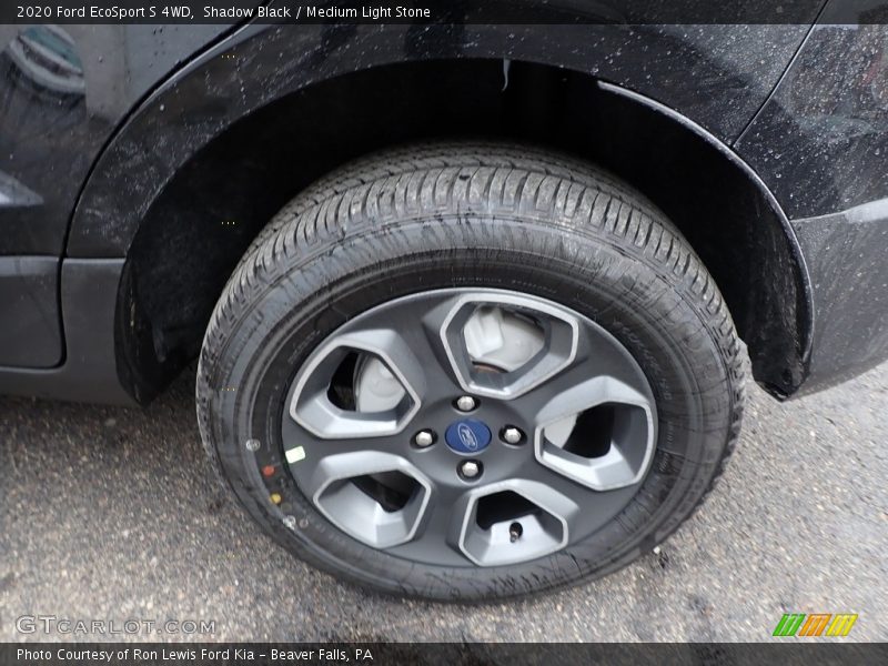 Shadow Black / Medium Light Stone 2020 Ford EcoSport S 4WD