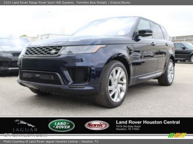 Portofino Blue Metallic / Eclipse/Ebony 2020 Land Rover Range Rover Sport HSE Dynamic