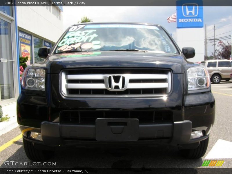 Formal Black / Gray 2007 Honda Pilot EX 4WD