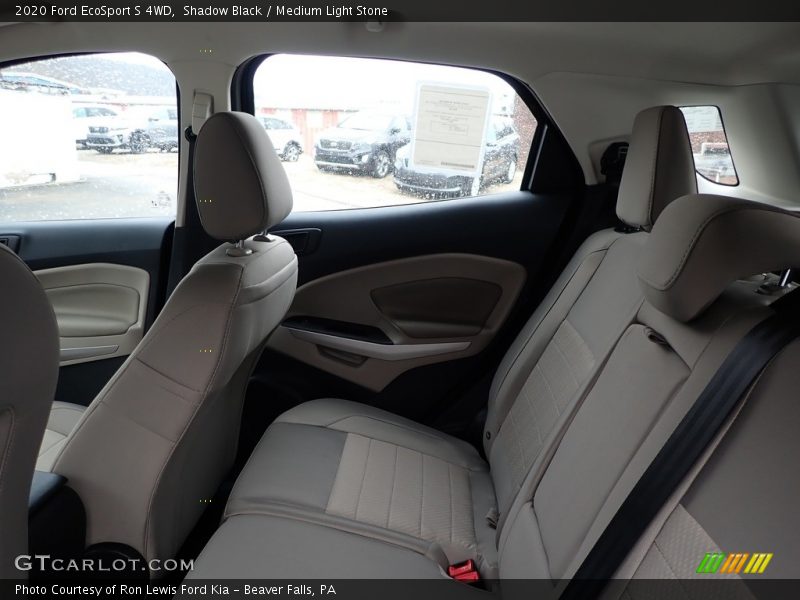 Shadow Black / Medium Light Stone 2020 Ford EcoSport S 4WD
