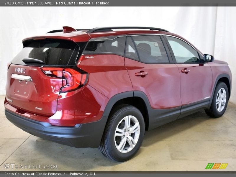 Red Quartz Tintcoat / Jet Black 2020 GMC Terrain SLE AWD