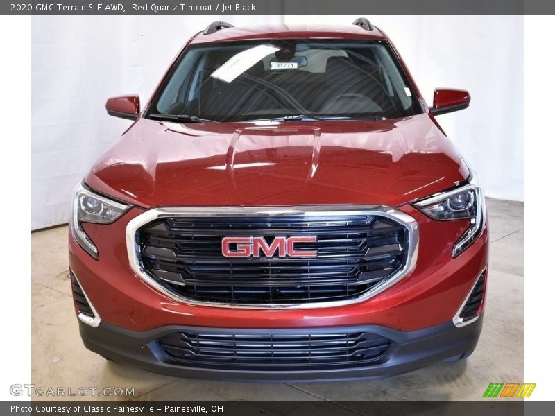 Red Quartz Tintcoat / Jet Black 2020 GMC Terrain SLE AWD