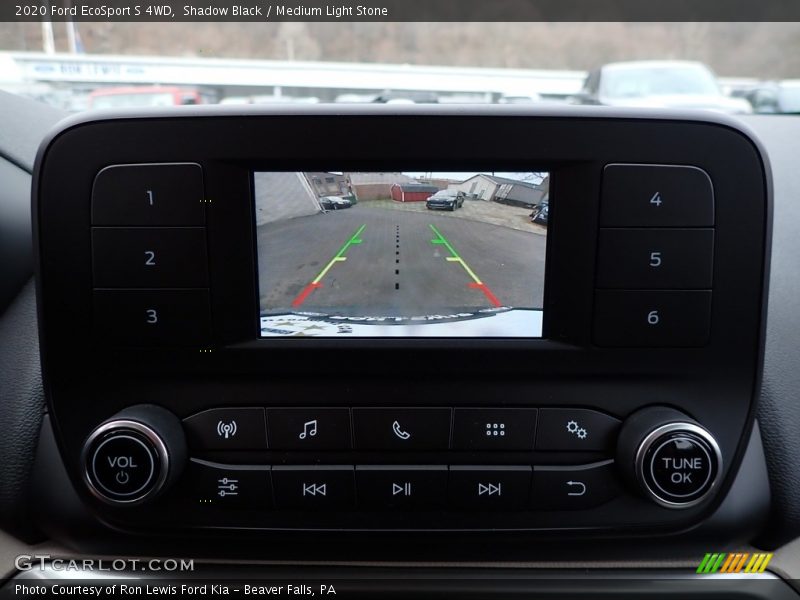 Shadow Black / Medium Light Stone 2020 Ford EcoSport S 4WD