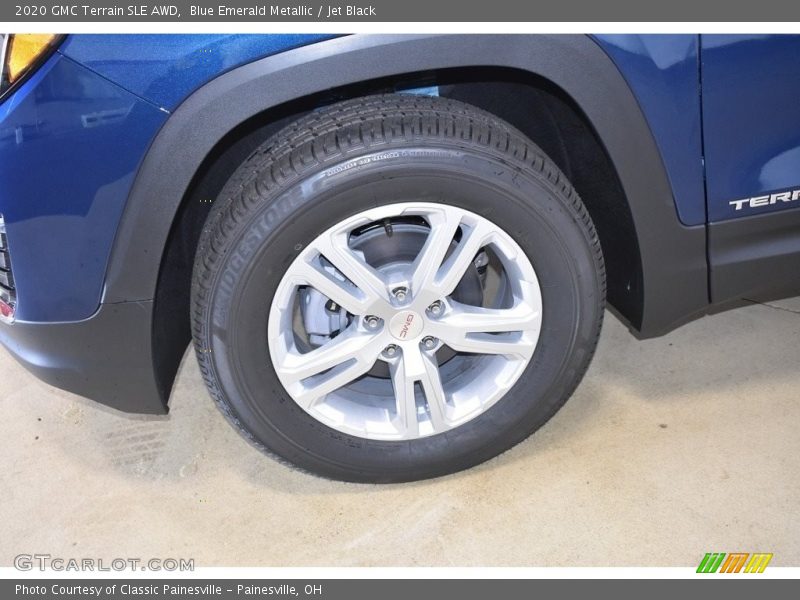 Blue Emerald Metallic / Jet Black 2020 GMC Terrain SLE AWD