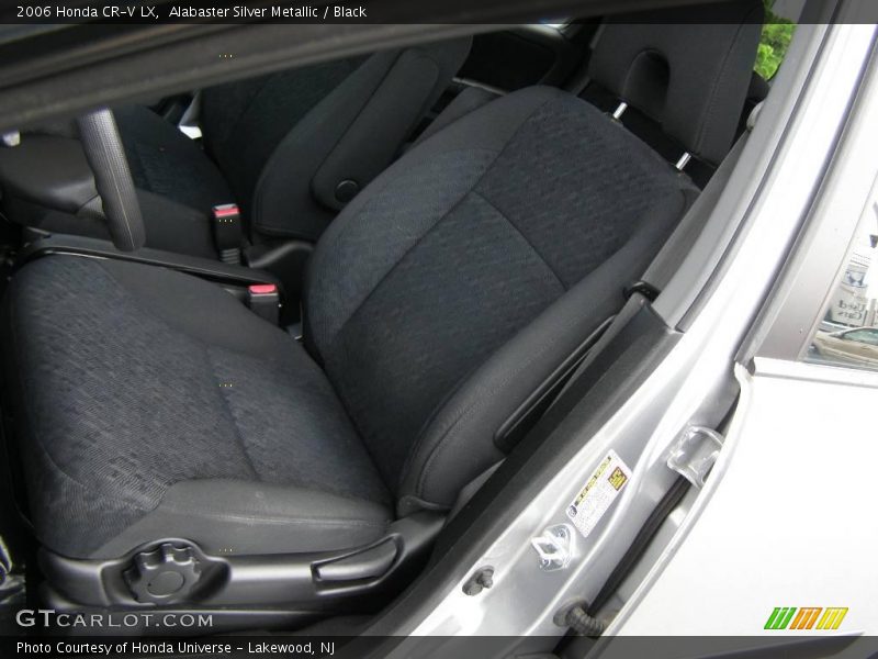 Alabaster Silver Metallic / Black 2006 Honda CR-V LX