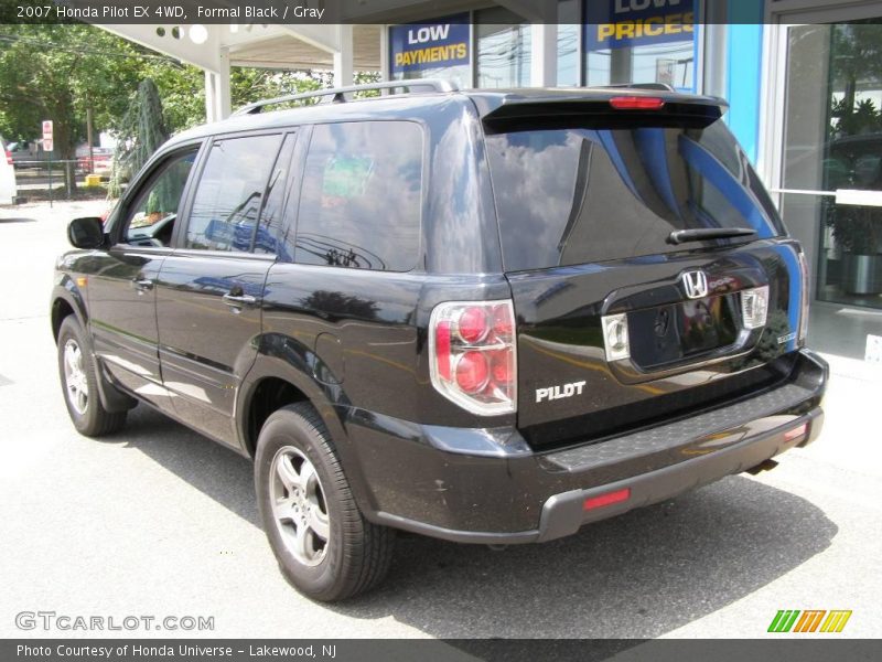 Formal Black / Gray 2007 Honda Pilot EX 4WD