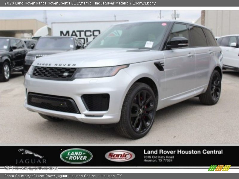 Indus Silver Metallic / Ebony/Ebony 2020 Land Rover Range Rover Sport HSE Dynamic