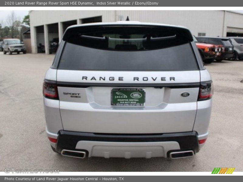Indus Silver Metallic / Ebony/Ebony 2020 Land Rover Range Rover Sport HSE Dynamic