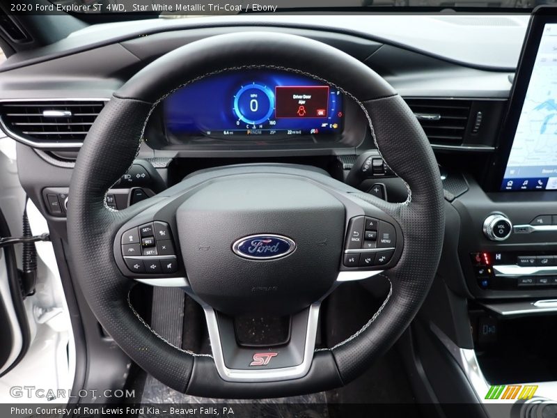  2020 Explorer ST 4WD Steering Wheel
