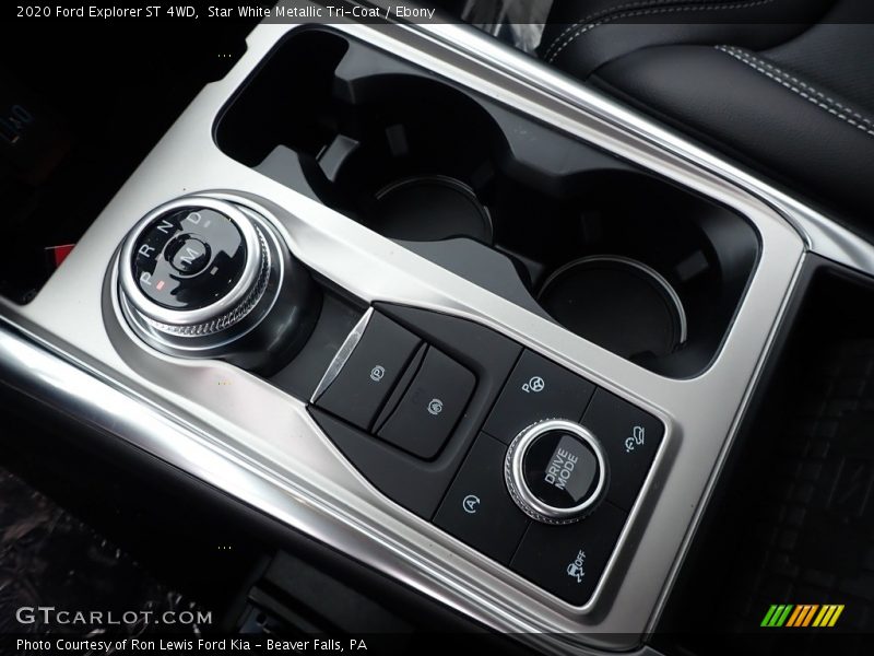 Controls of 2020 Explorer ST 4WD