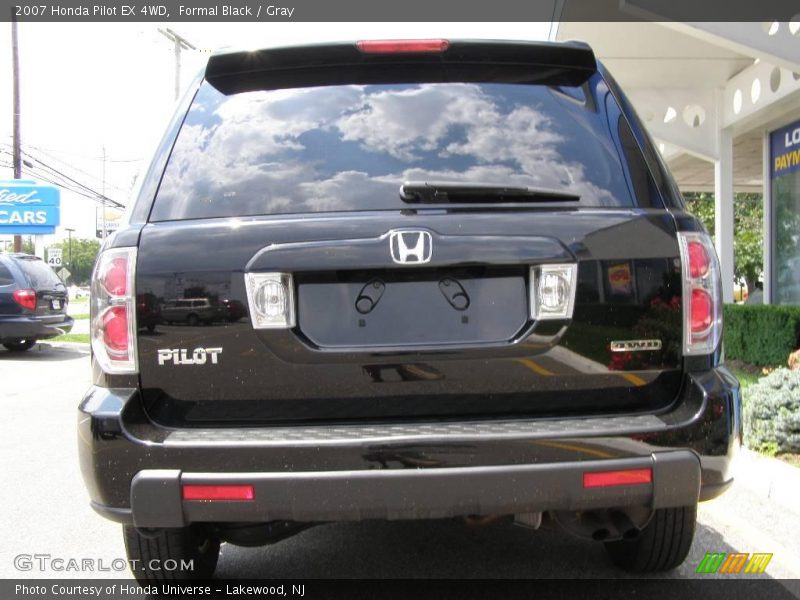 Formal Black / Gray 2007 Honda Pilot EX 4WD