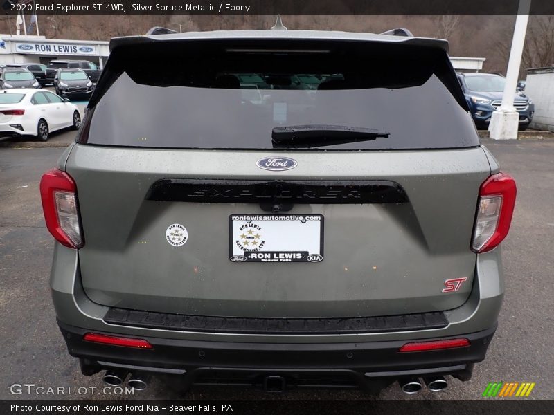 Silver Spruce Metallic / Ebony 2020 Ford Explorer ST 4WD