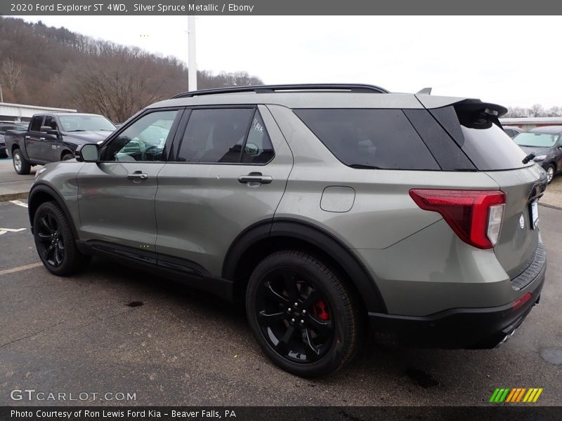 Silver Spruce Metallic / Ebony 2020 Ford Explorer ST 4WD